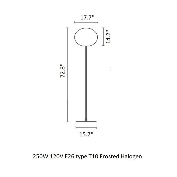 Glo-Ball Floor Lamp Floor Lamps FLOS