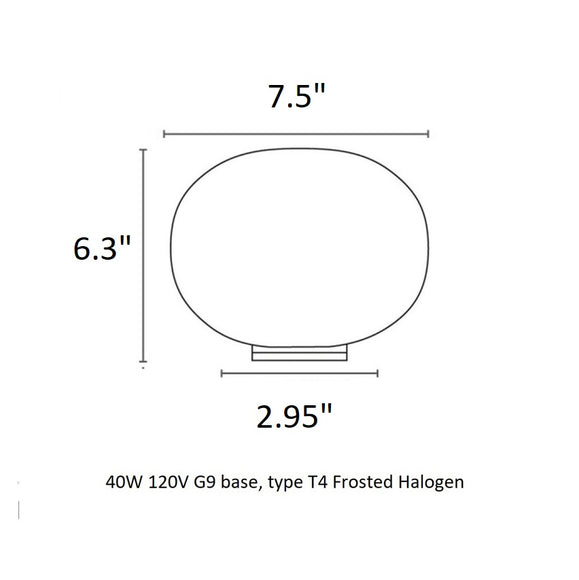 Glo-Ball Table Lamp Table Lamps FLOS
