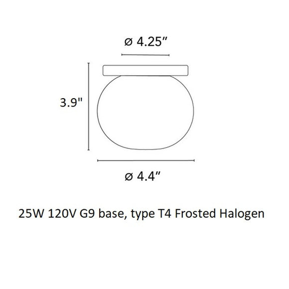 Glo-Ball Wall/Ceiling Light Lighting Fixtures FLOS