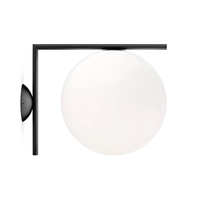 IC Lights Wall / Ceiling Light Lighting Fixtures FLOS Black Large: 16 in width