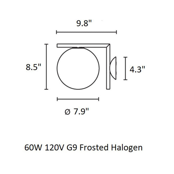 IC Lights Wall / Ceiling Light Lighting Fixtures FLOS