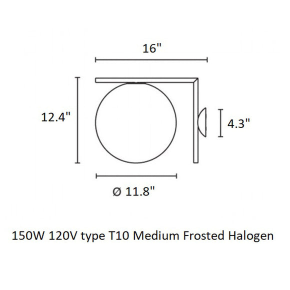 IC Lights Wall / Ceiling Light Lighting Fixtures FLOS