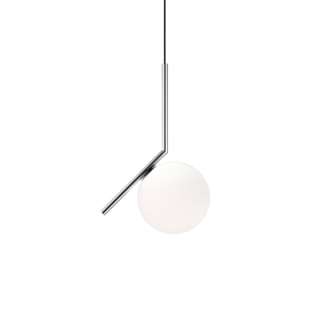 IC Lights Pendant Light Lighting FLOS Chrome Small: 7.9 in width