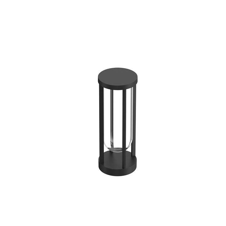 In Vitro Outdoor Bollard Light FLOS Black / 3000K - Soft White Small: 15.75 in height 0-10V Dimmer