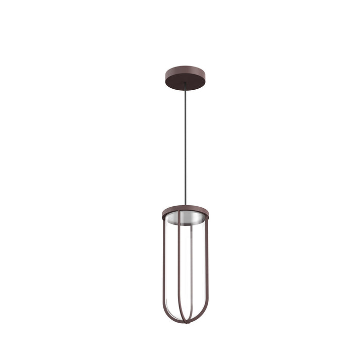 In Vitro Outdoor Suspension Light Lighting FLOS Deep Brown 2700K - Warm White 0-10V Dimmer