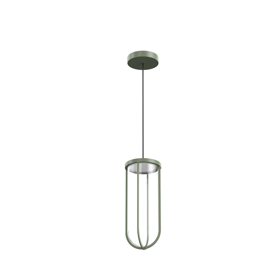 In Vitro Outdoor Suspension Light Lighting FLOS Pale Green 2700K - Warm White 0-10V Dimmer