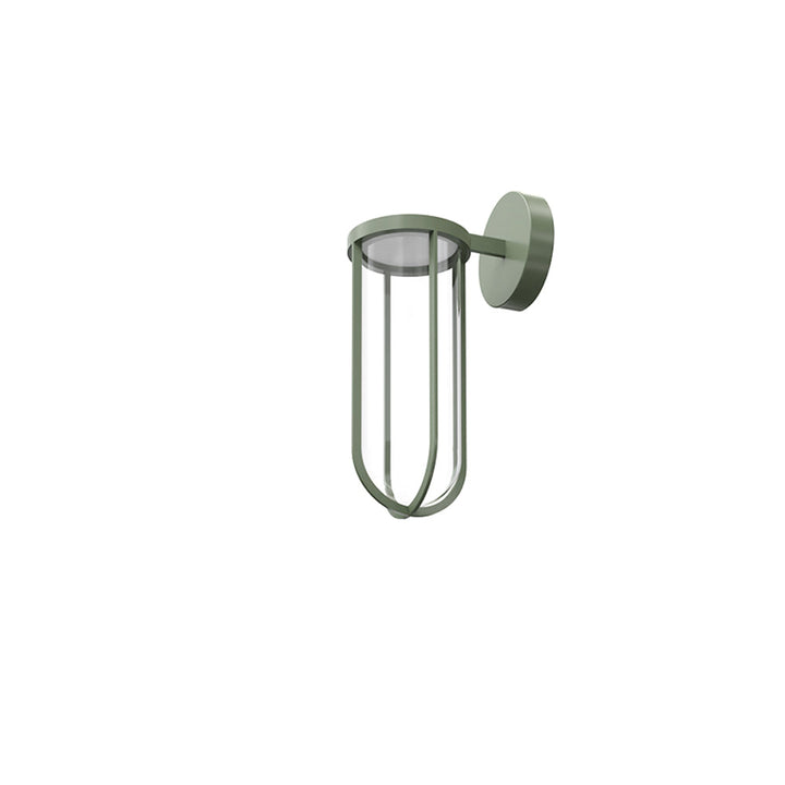 In Vitro Outdoor Wall Light FLOS Pale Green 2700K - Warm White 0-10V Dimmer