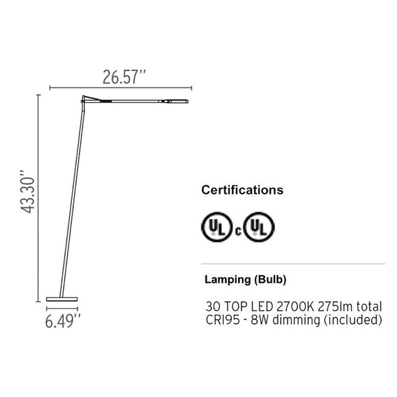 Kelvin Floor Lamp Floor Lamps FLOS