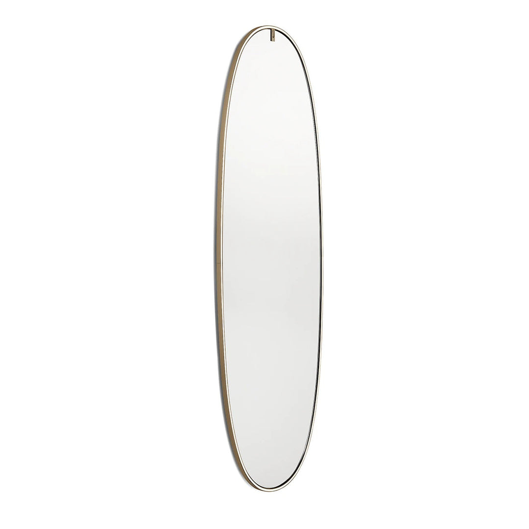 La Plus Belle Wall-Mounted Mirror with Integrated LED lights Mirrors FLOS Polish Bronze Plug-in