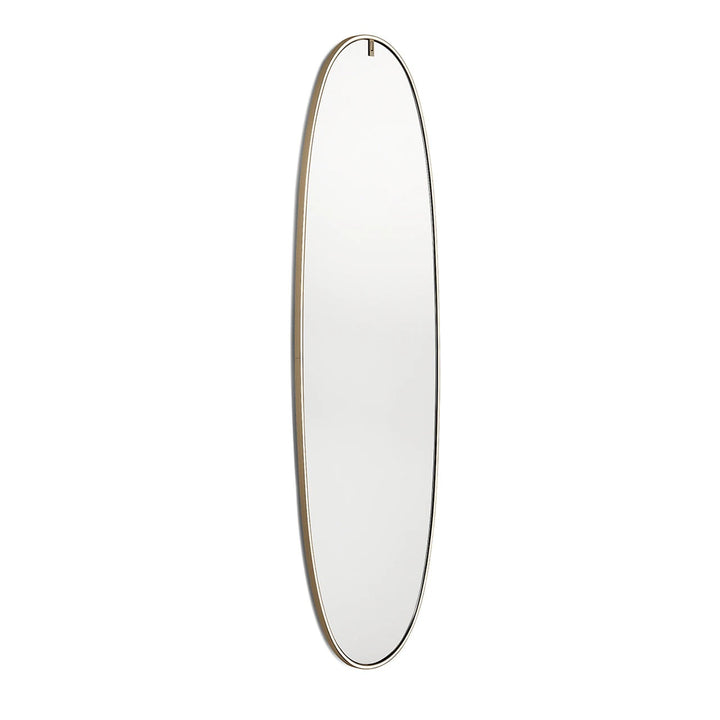 La Plus Belle Wall-Mounted Mirror with Integrated LED lights Mirrors FLOS Polish Bronze Plug-in