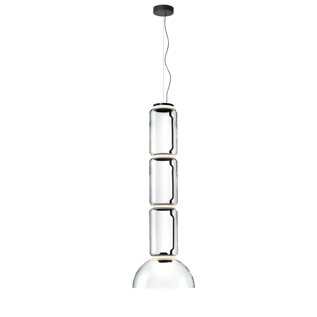 Noctambule Bowl Pendant Light Lighting FLOS Large: 65 in height