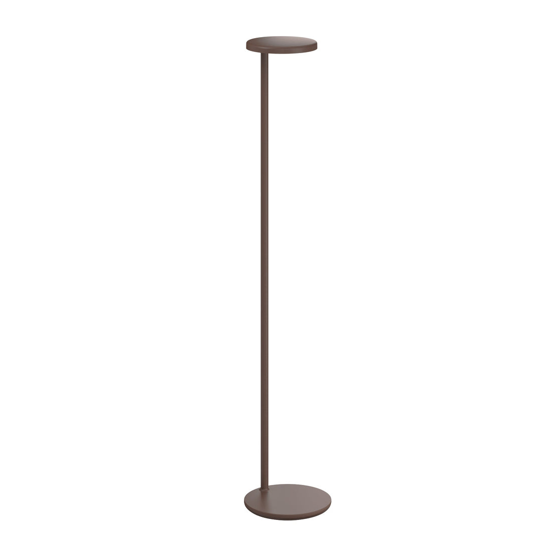 Oblique Floor Lamp Floor Lamps FLOS Brown 2700K - Warm White Lamp Only