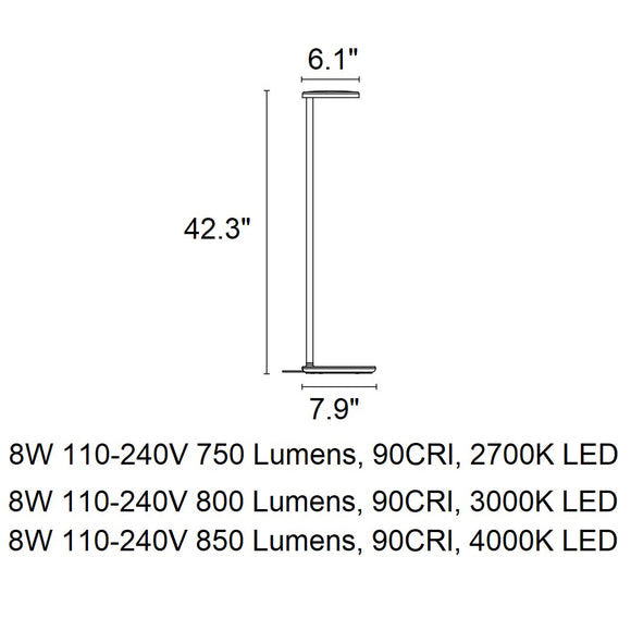 Oblique Floor Lamp Floor Lamps FLOS