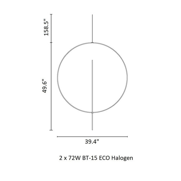 Overlap Pendant Light Lighting FLOS