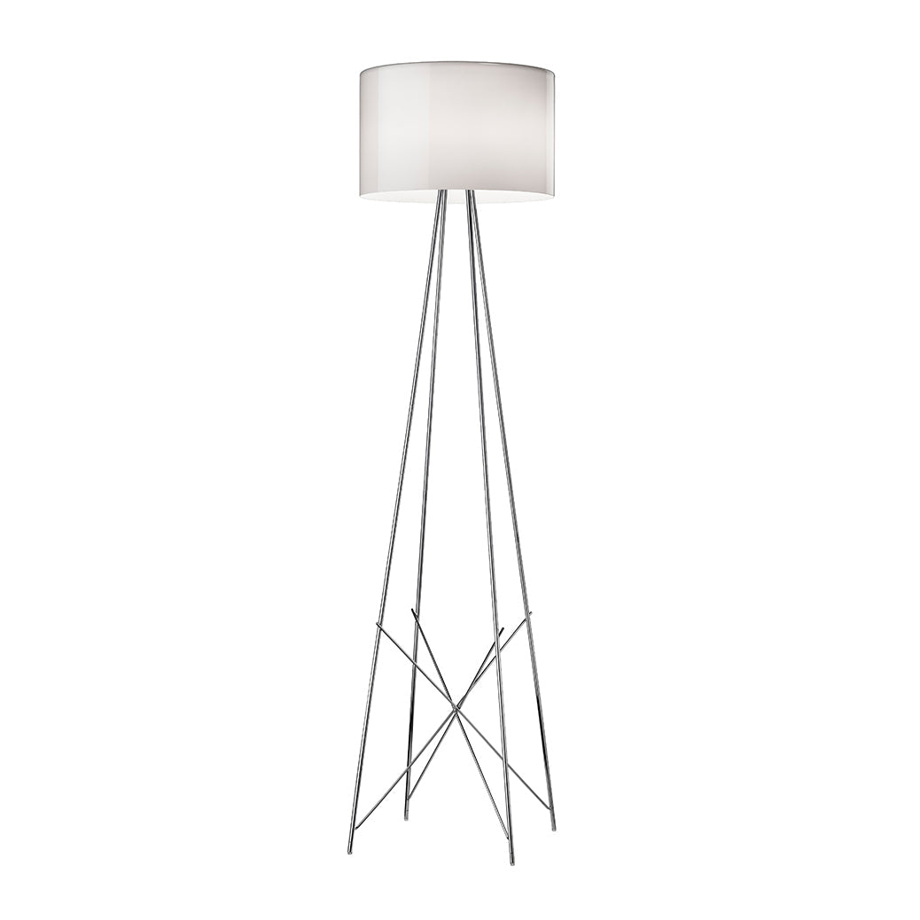 Ray Floor Lamp Floor Lamps FLOS FU592020 - Grey Glass