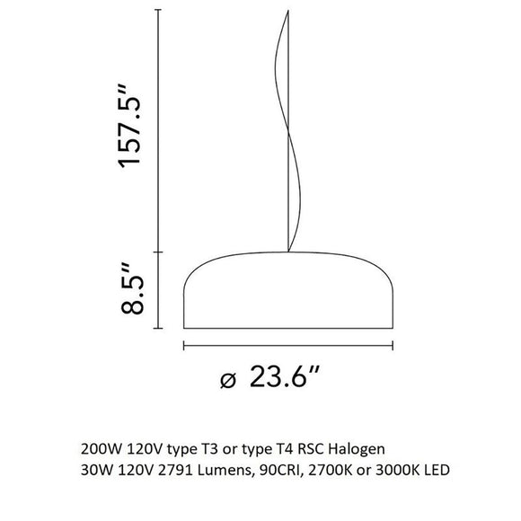 Smithfield S Pendant Light Lighting FLOS