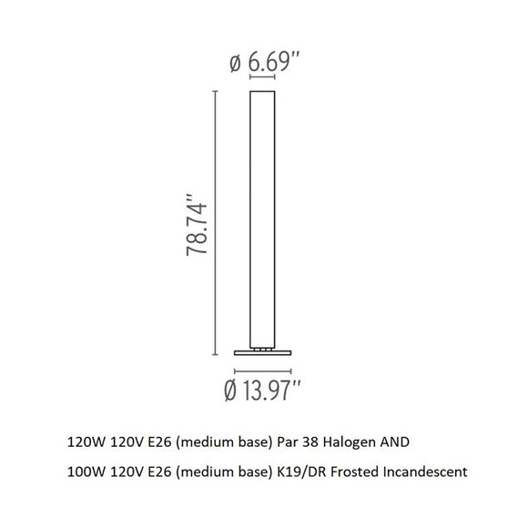 Stylos Floor Lamp FLOS