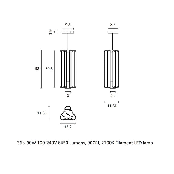 Superwire LED Pendant Light Lighting FLOS