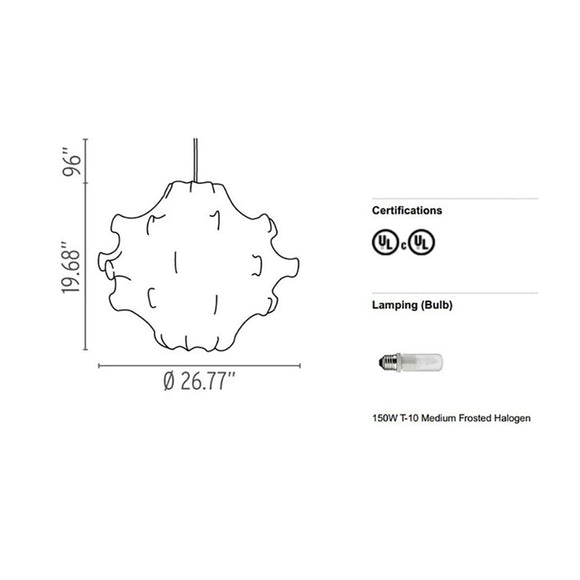 Taraxacum Pendant Light Lighting FLOS