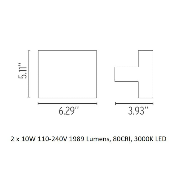 Tight Wall / Ceiling Light Lighting Fixtures FLOS