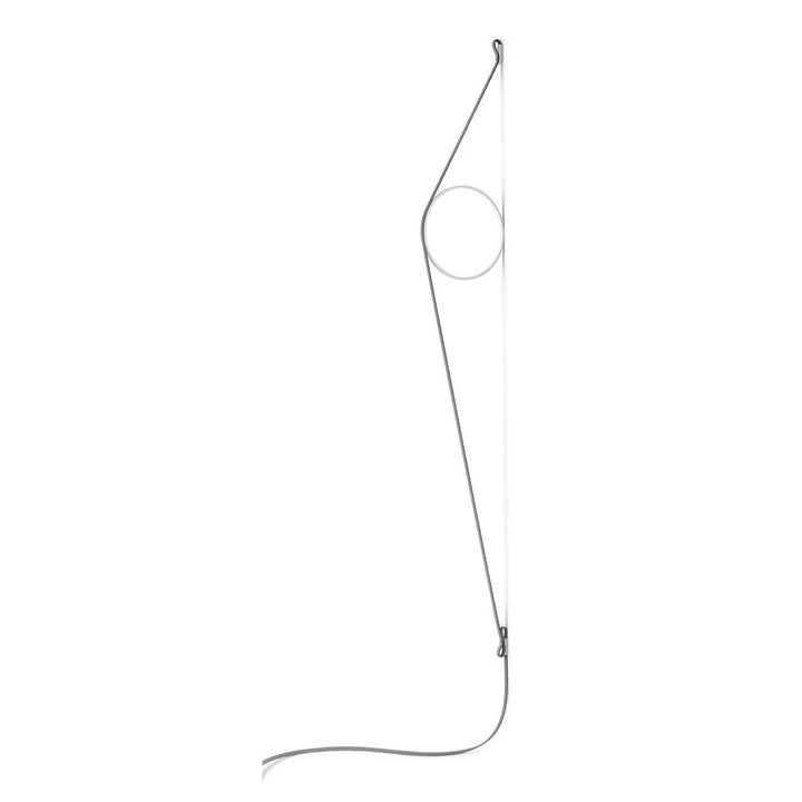 WireRing Plug-In Wall Light Wall Light Fixtures FLOS White