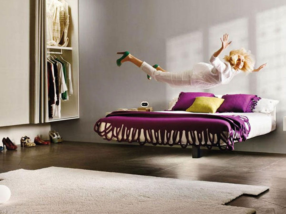 Fluttua Bed - 160x200 Beds & Bed Frames Lago   