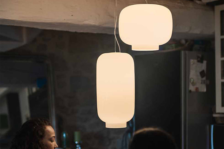 Chouchin Bianco Suspension Light Ceiling Lights Foscarini