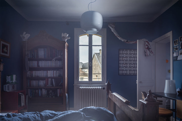 Chouchin Bianco Suspension Light Ceiling Lights Foscarini