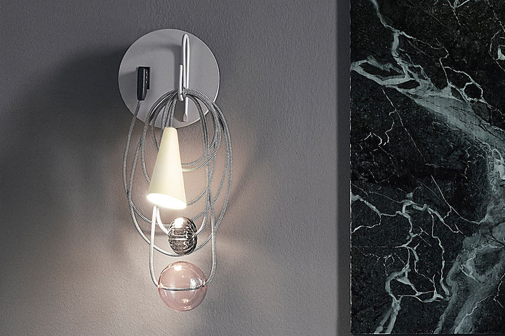 Filo Wall Sconce Wall Sconces Foscarini