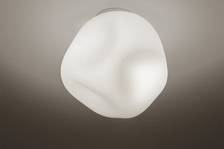 Hoba Flush Mount Light Ceiling Lights Foscarini