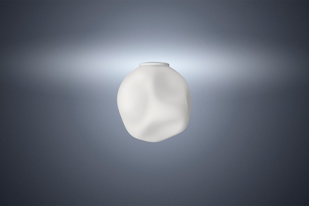 Hoba Flush Mount Light Ceiling Lights Foscarini