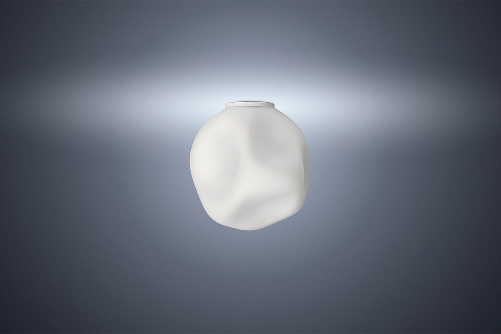 Hoba Flush Mount Light Ceiling Lights Foscarini