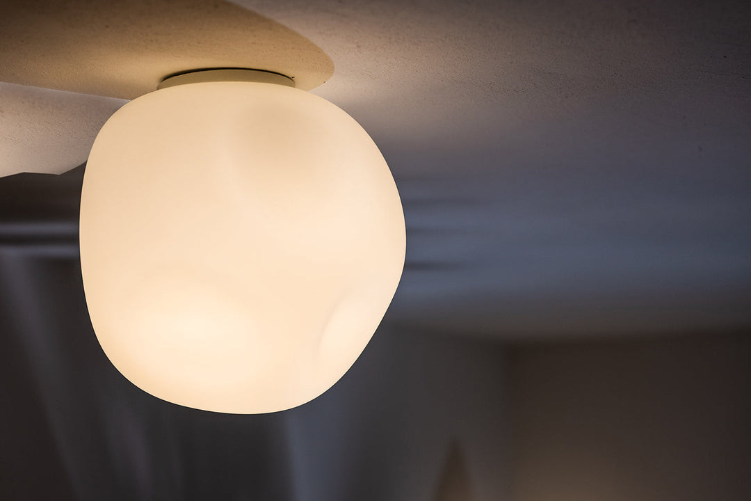 Hoba Flush Mount Light Ceiling Lights Foscarini