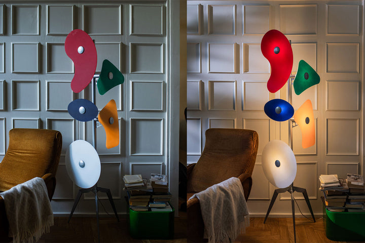 Orbital Floor Lamp Floor Lamps Foscarini