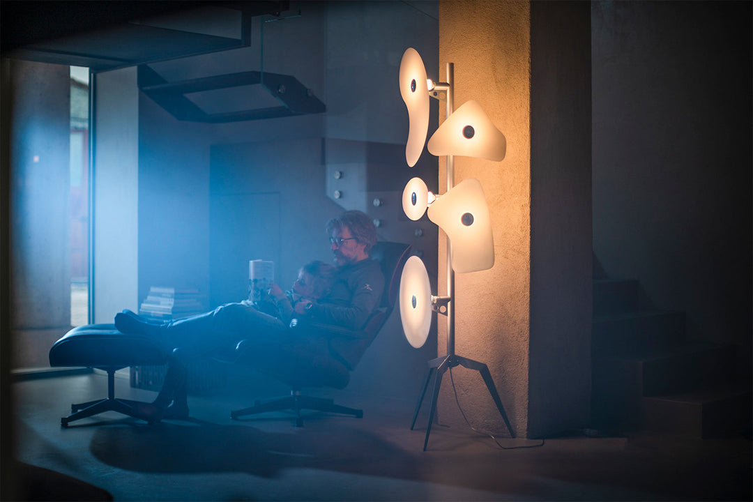 Orbital Floor Lamp Floor Lamps Foscarini