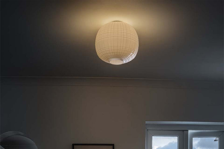 Tartan Flush Mount Light Ceiling Lights Foscarini