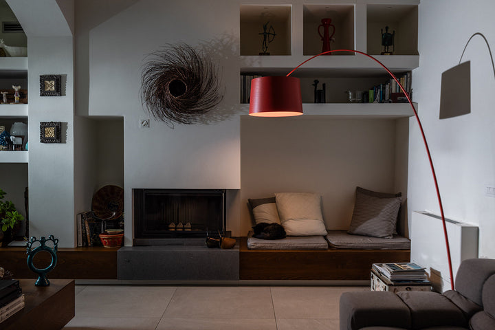 Twiggy Arc Floor Lamp Floor Lamps Foscarini