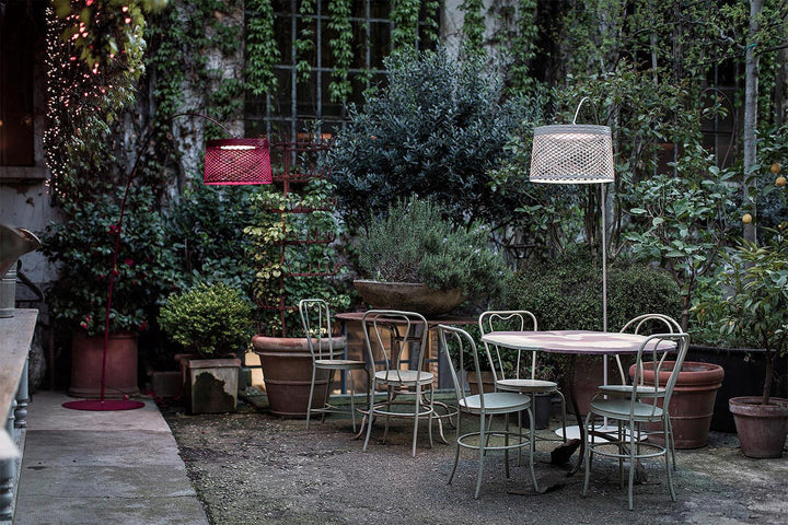 Twiggy Grid Arc Floor Lamp Floor Lamps Foscarini