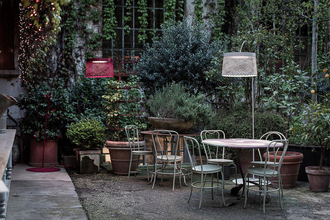 Twiggy Grid Arc Floor Lamp Floor Lamps Foscarini