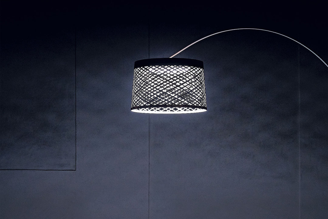 Twiggy Grid Arc Floor Lamp Floor Lamps Foscarini