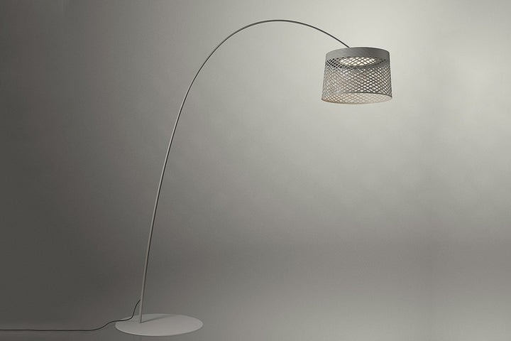 Twiggy Grid Arc Floor Lamp Floor Lamps Foscarini