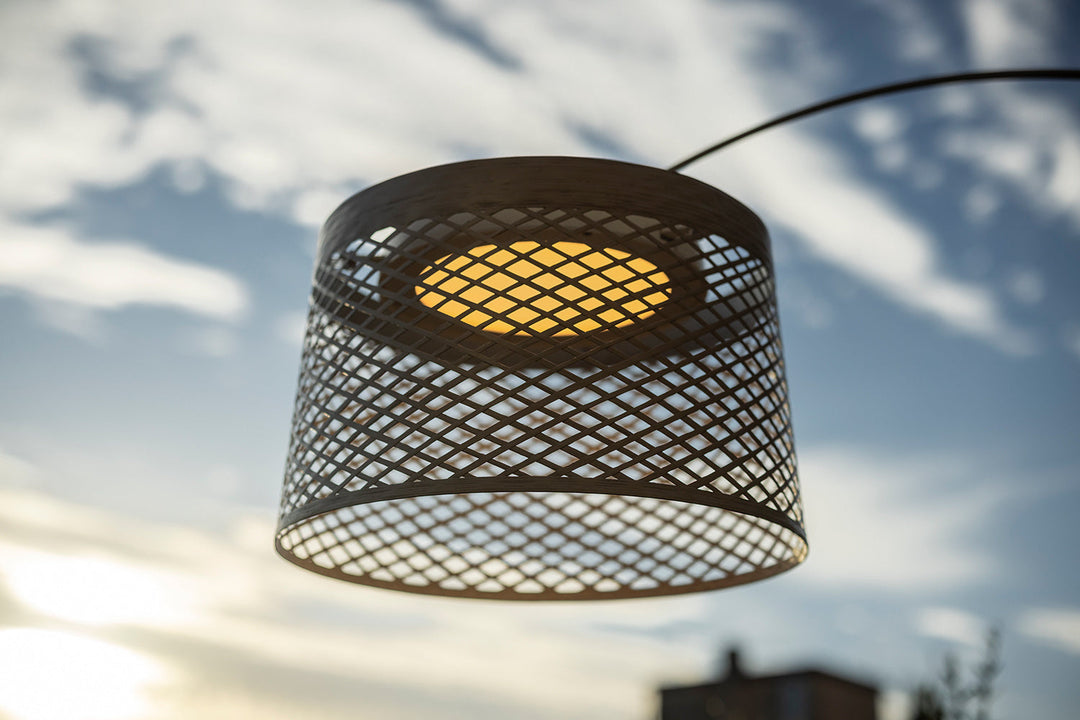 Twiggy Grid Arc Floor Lamp