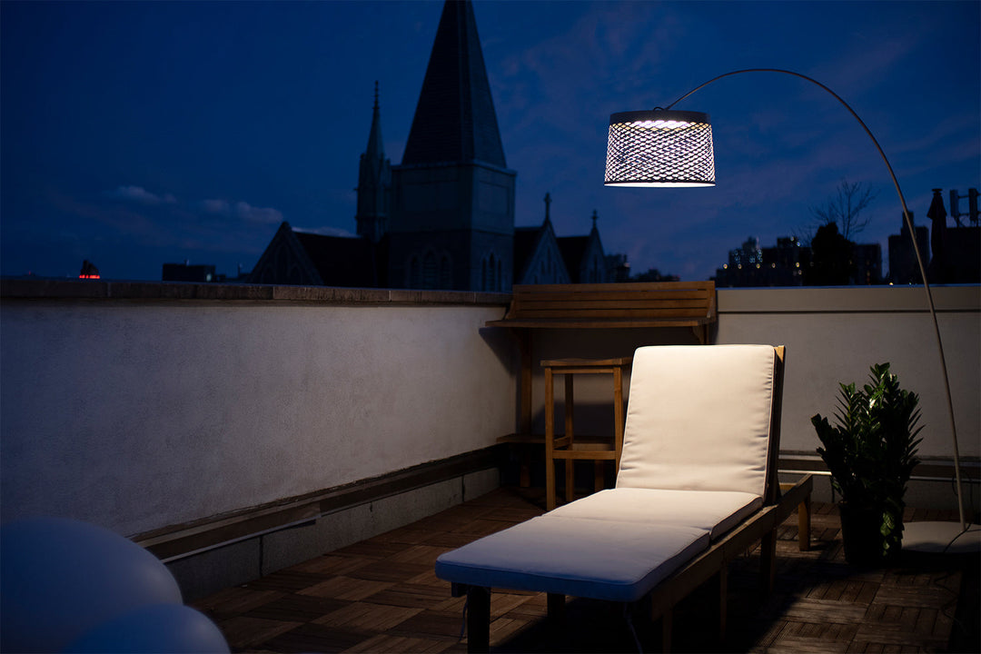 Twiggy Grid Arc Floor Lamp Floor Lamps Foscarini