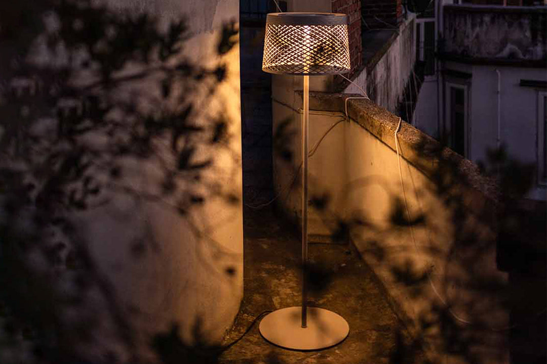 Twiggy Grid Lettura Floor Lamp Floor Lamps Foscarini