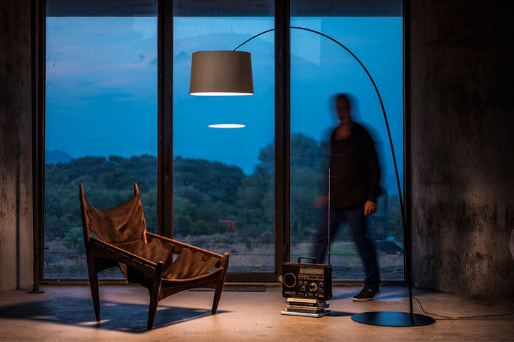 Twiggy Wood Floor Lamp Floor Lamps Foscarini