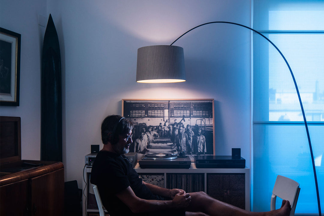 Twiggy Wood Floor Lamp Floor Lamps Foscarini