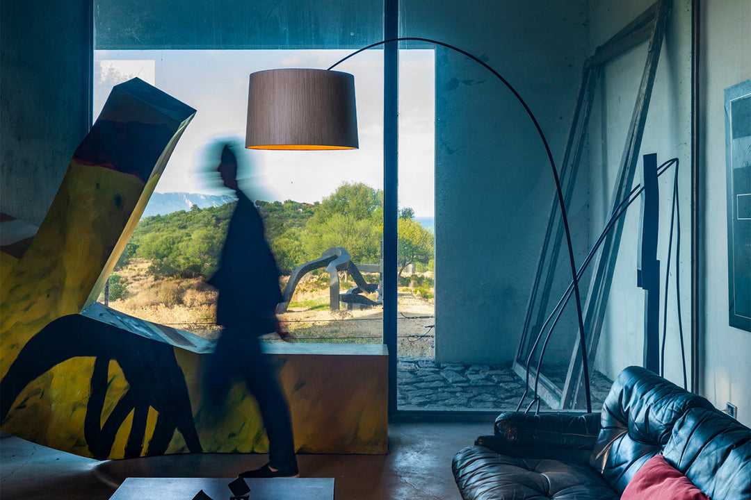 Twiggy Wood Floor Lamp