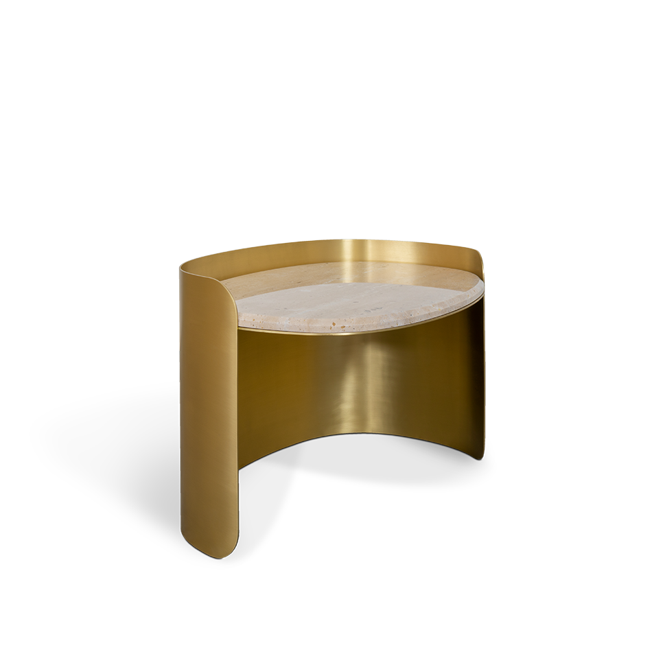 FRANCIS SCOTT OVAL SIDE TABLE Side Tables Essential Homes