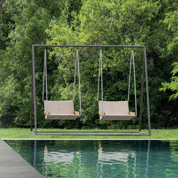 Allaperto Free-standing Double Swing Hammocks & Swings Ethimo