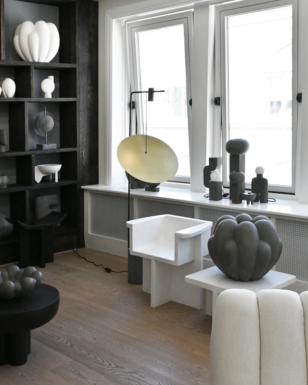 Bloom Vase, Big - Dark Grey Vases 101 Copenhagen   